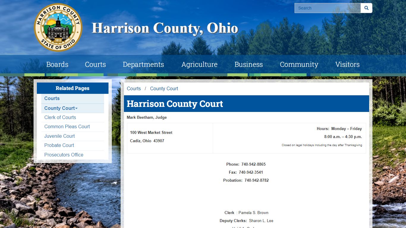 Harrison County Court